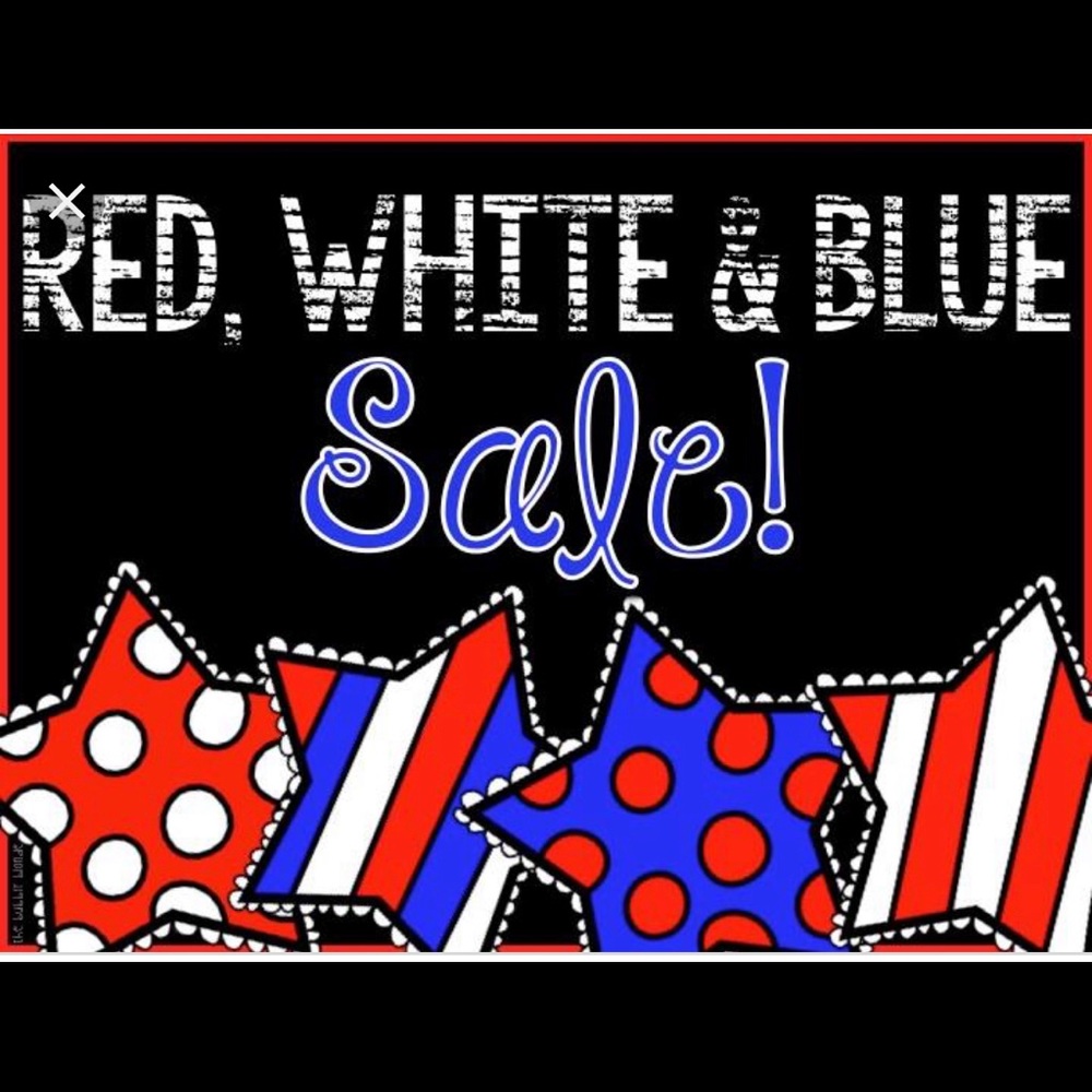 July 4th sale on some of my items ❤️💙
